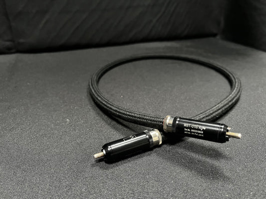 DIY SPDIF digital cable (75cm) in monocrystalline silver with the best WBT silver connectors