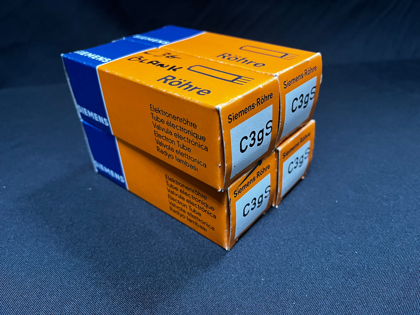 Siemens C3Gs NOS Röhren Quad