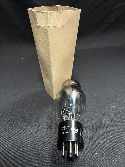 "Coke Bottle" top getter 5U4G RCA with black base