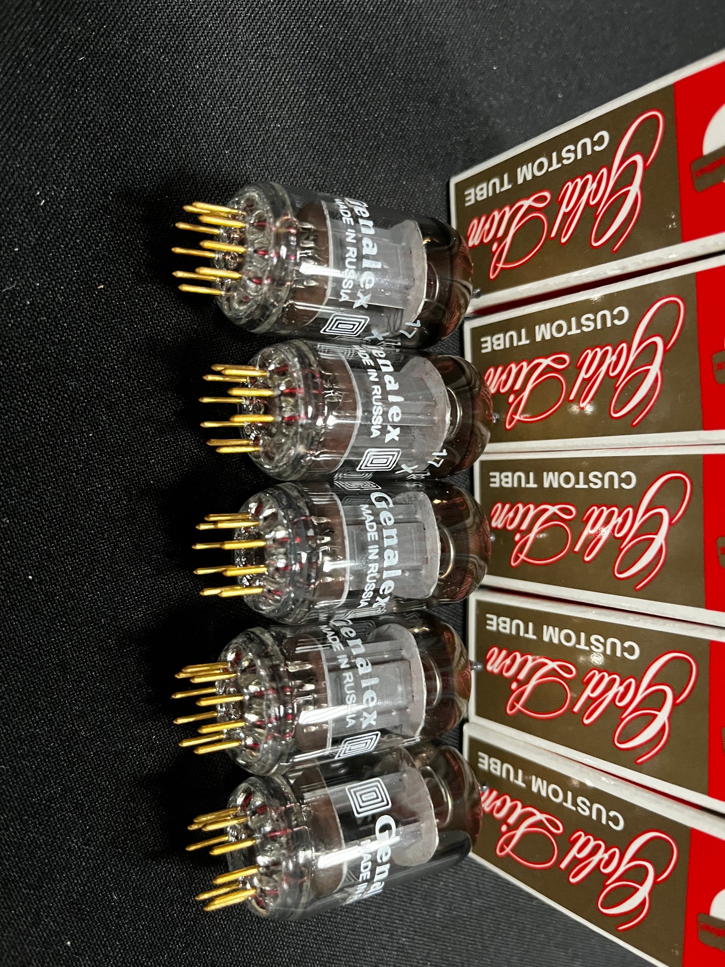 Genalex Gold Lion ECC83/B759 gepaartes Quintett