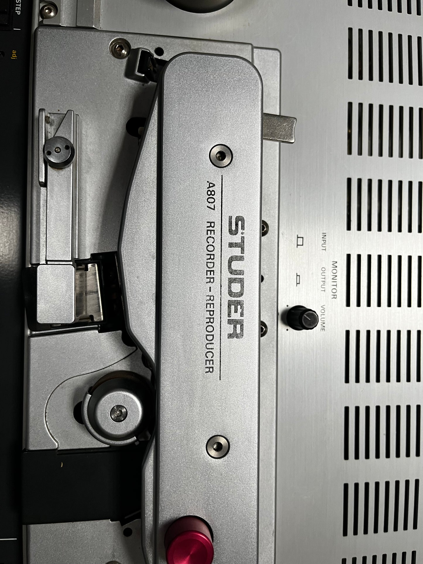 Studer A807 Tonbandgerät, vollständig restauriert, kalibriert und mit Nagravox-Teilen aufgerüstet