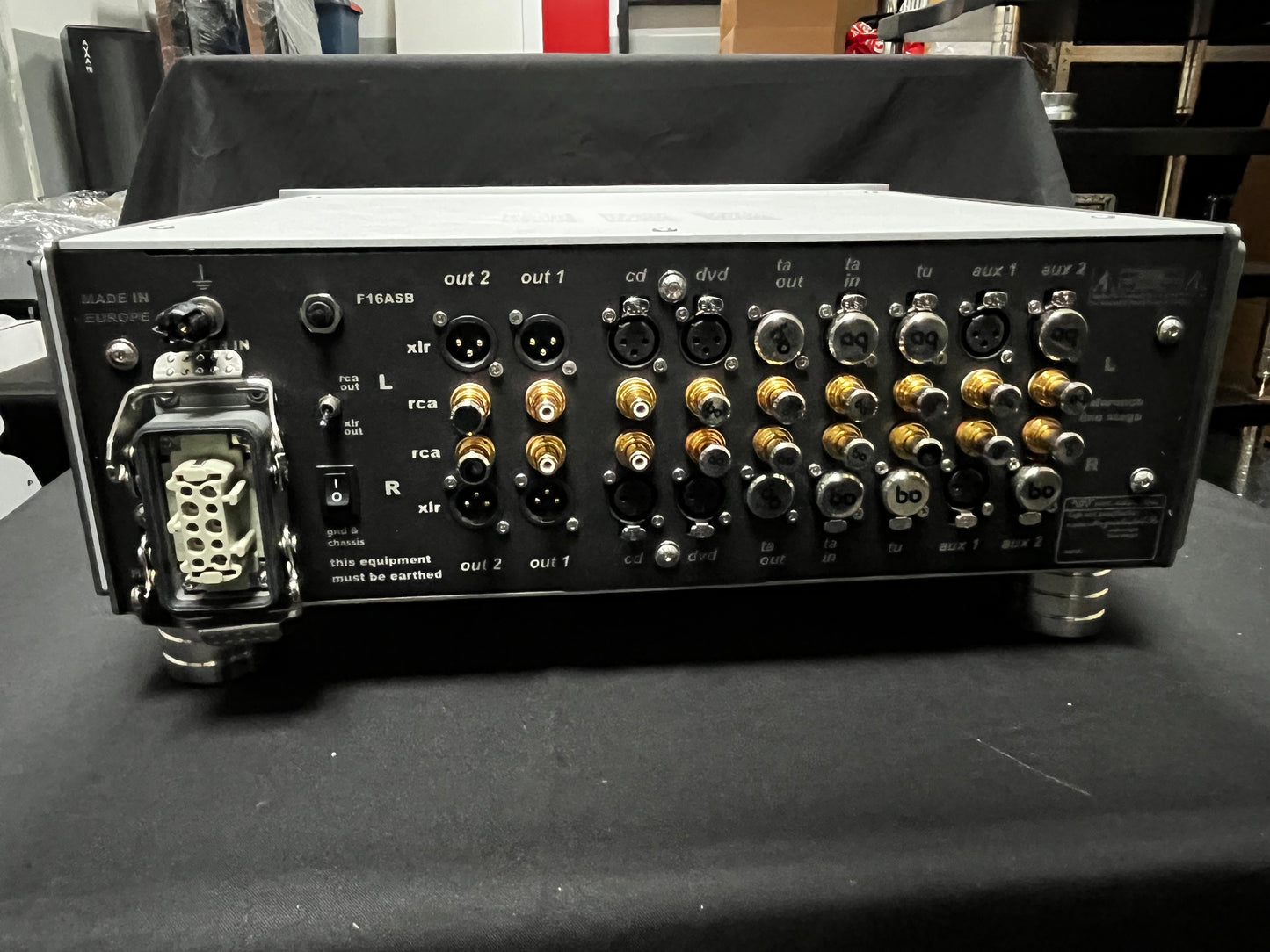 NAT Magnetostat SE-Vorverstärker im Pelikankoffer