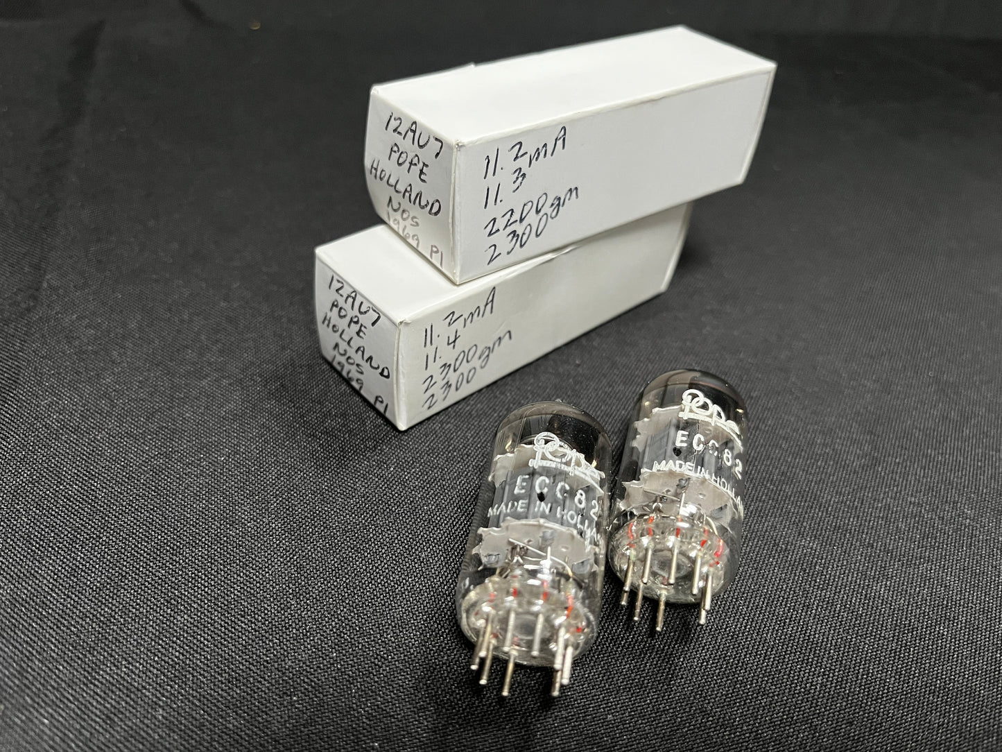 12AU7 Pope ECC82 NOS lamps, tested