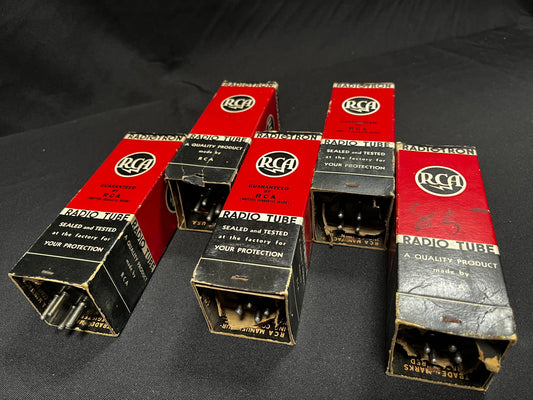 2A3 DHT RCA "Radiotron" lamps