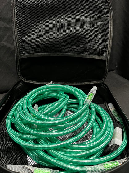 Zensati Razzmatazz speaker cables spade connectors, 2m