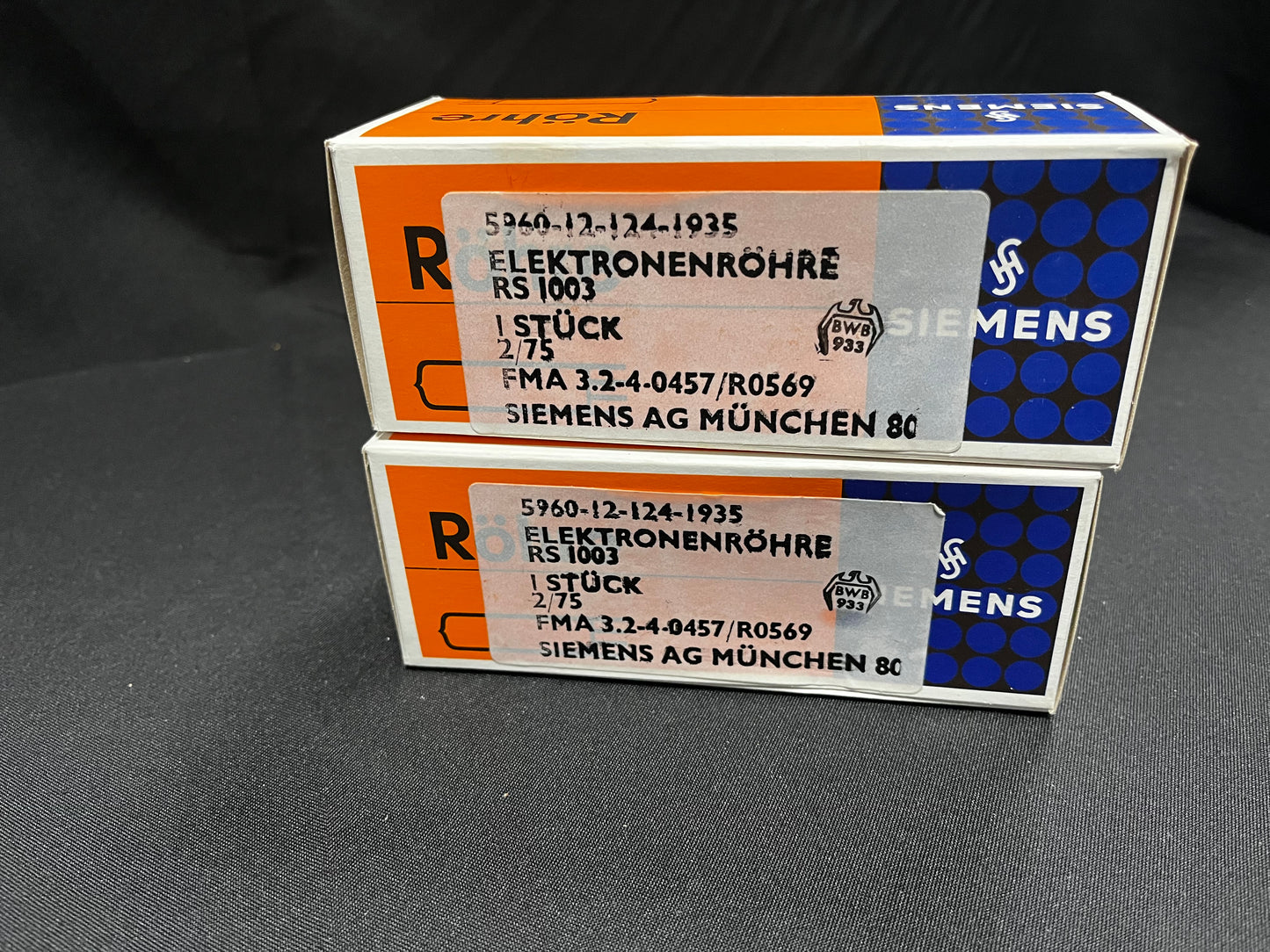 Siemens RS1003 tubes