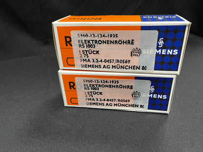 Siemens RS1003 tubes