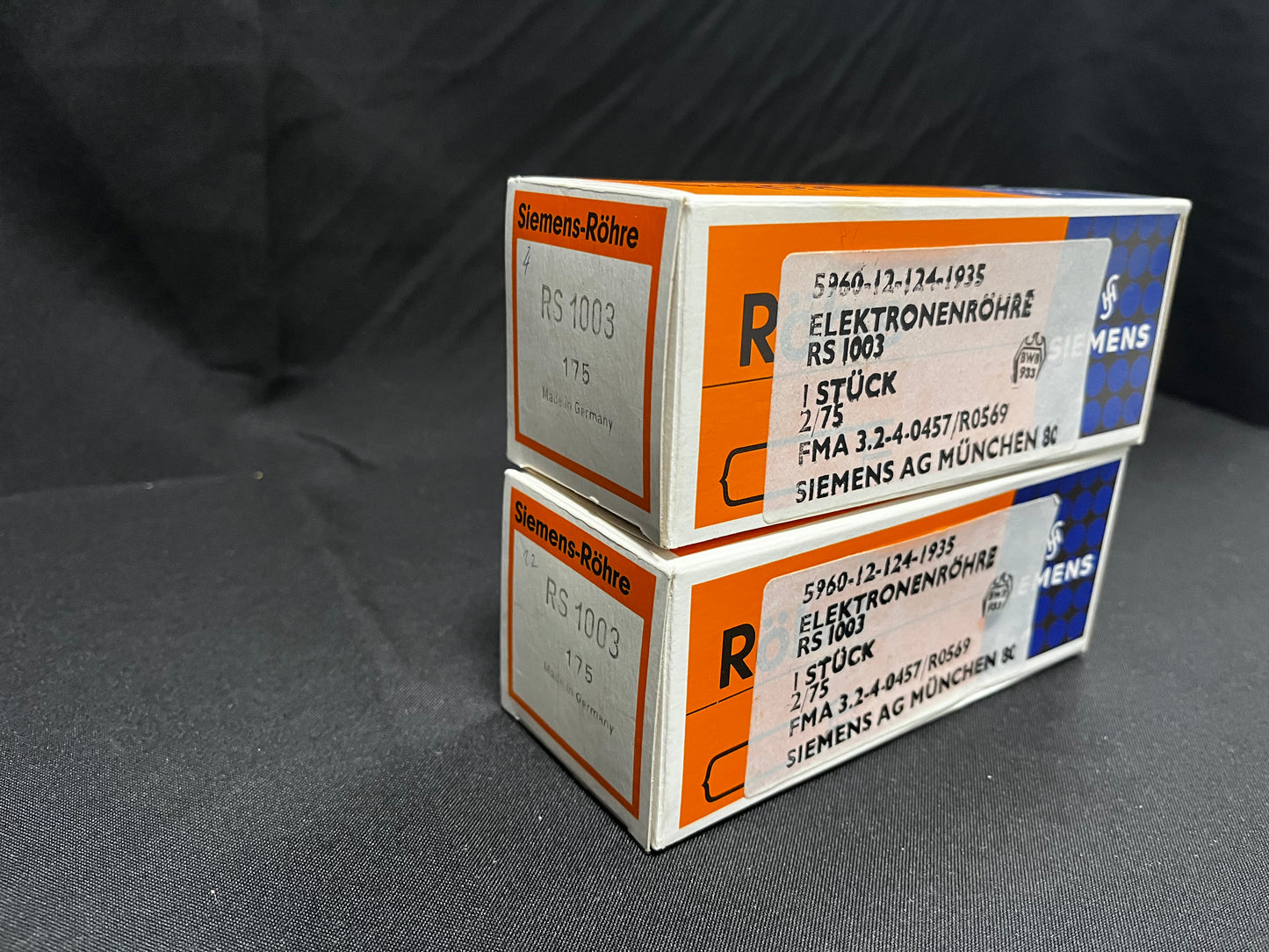 Siemens RS1003 tubes