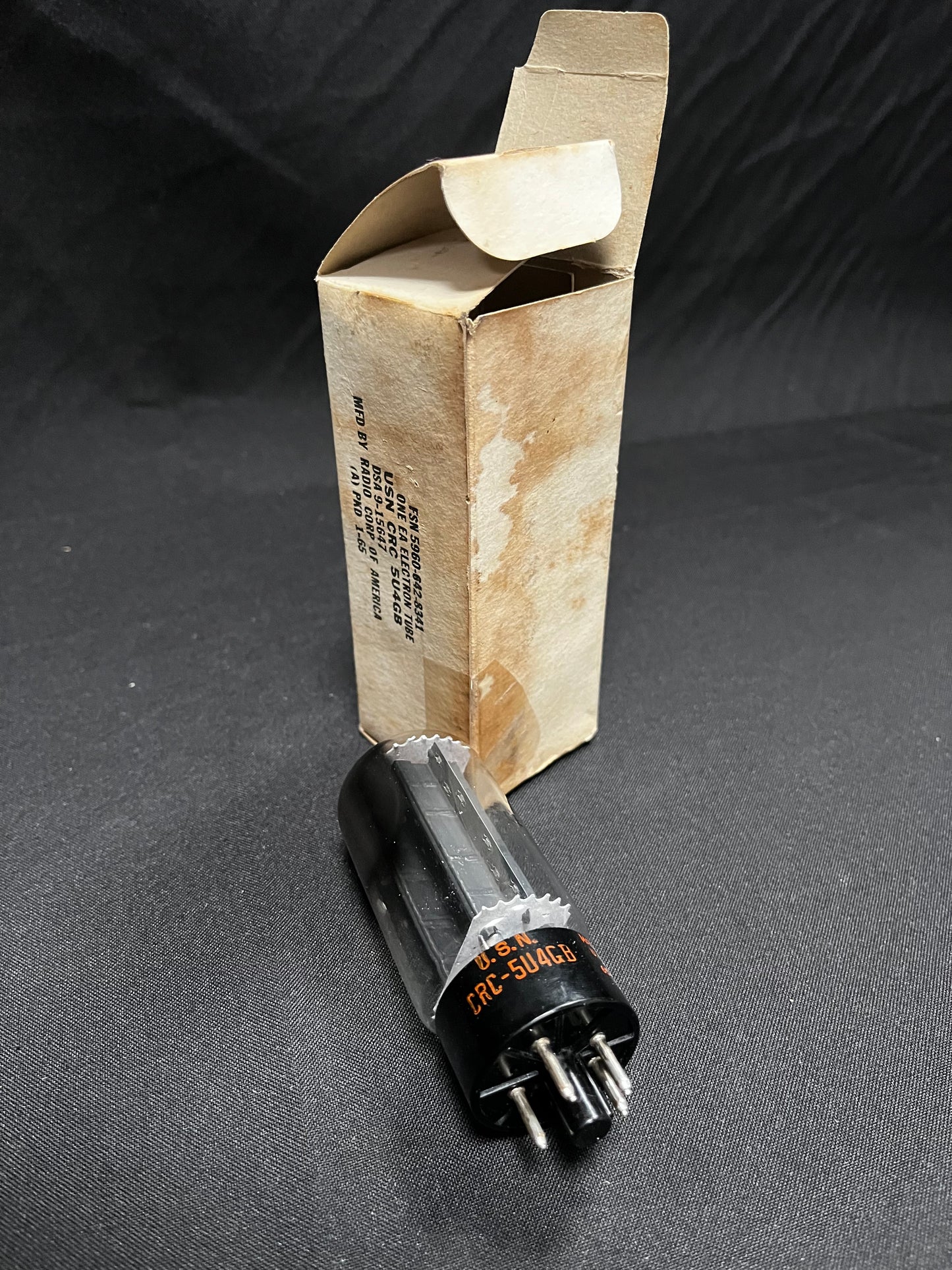RCA 5U4GB NOS (military version USN CRC)