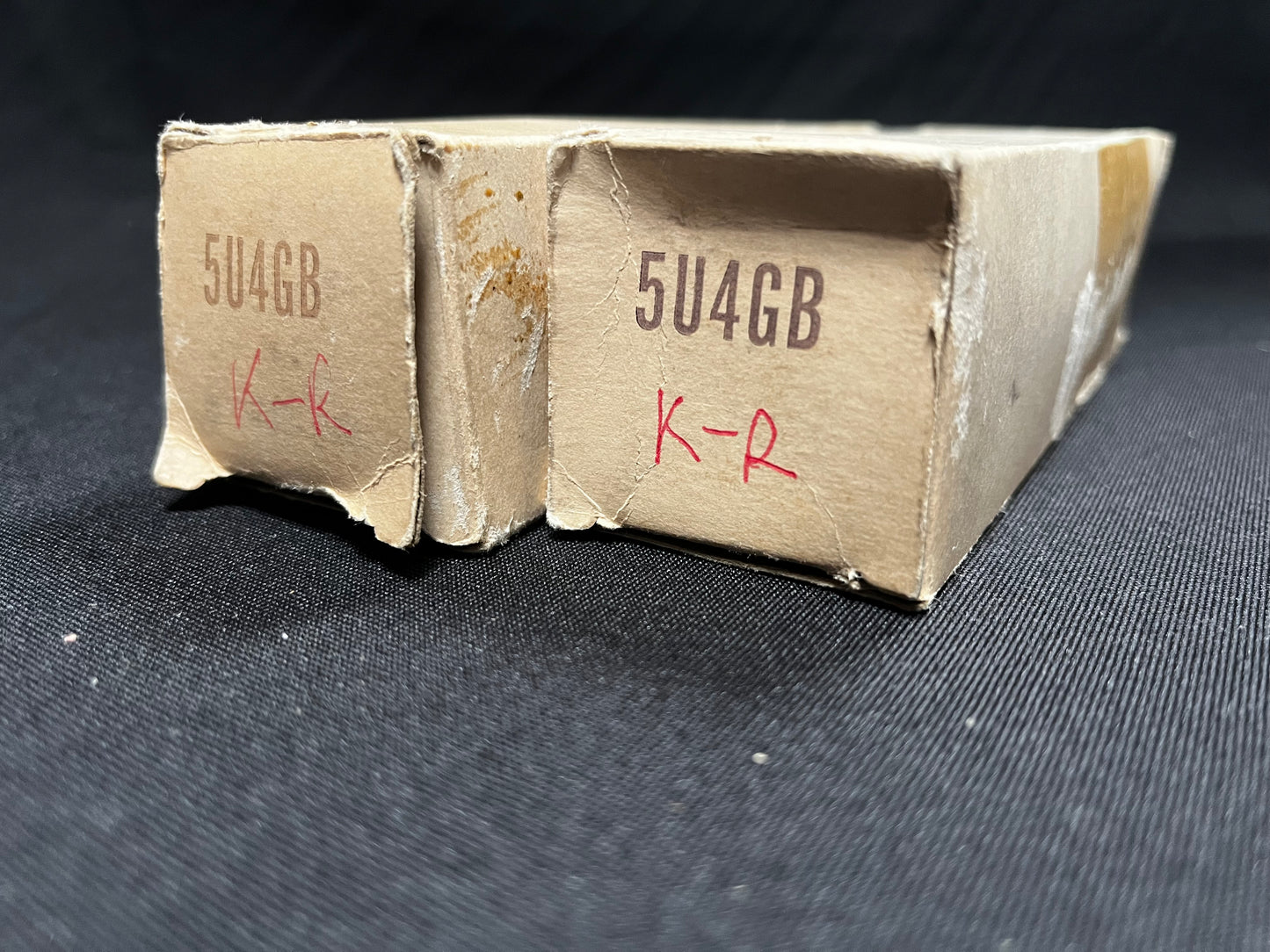 Ken-Rad 5U4G NOS matched pair