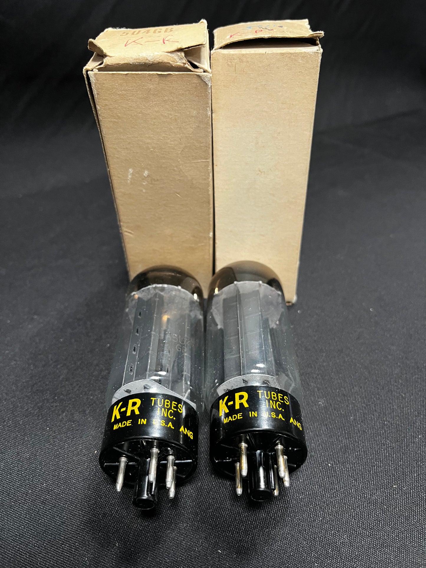 Ken-Rad 5U4G NOS matched pair