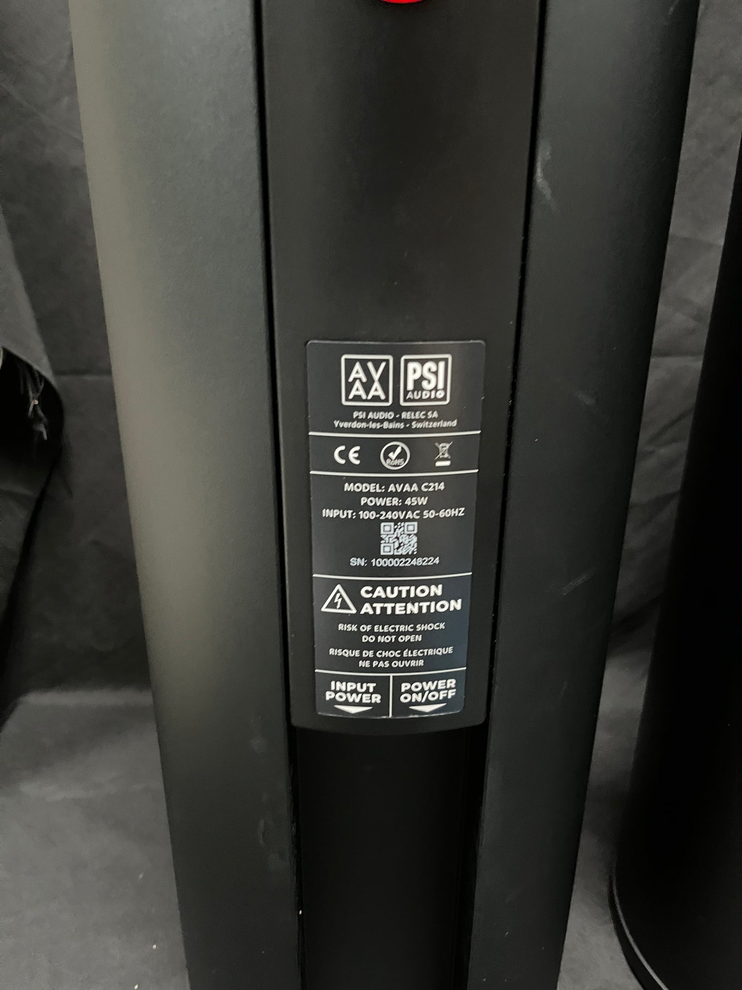 PSI Audio AVAA C214 active bass traps