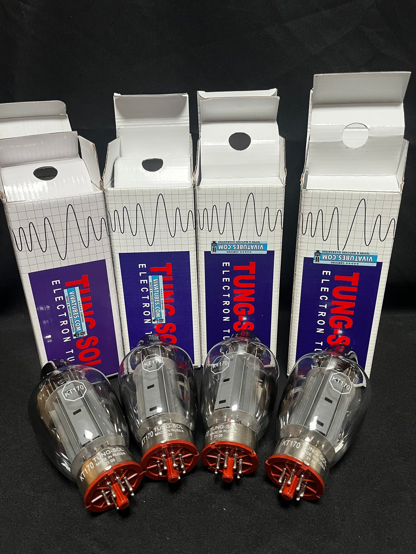 Tung-Sol KT170 Quartett, neuwertig