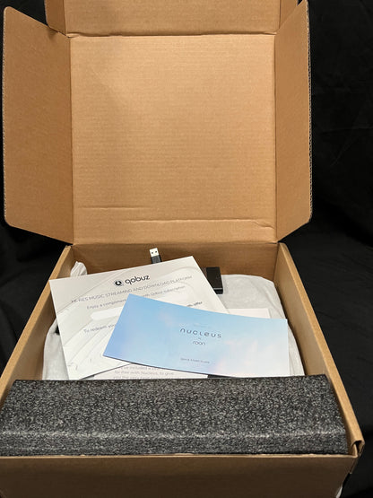 Roon Nucleus 1 TB SSD mit linearem Netzteil 19 V