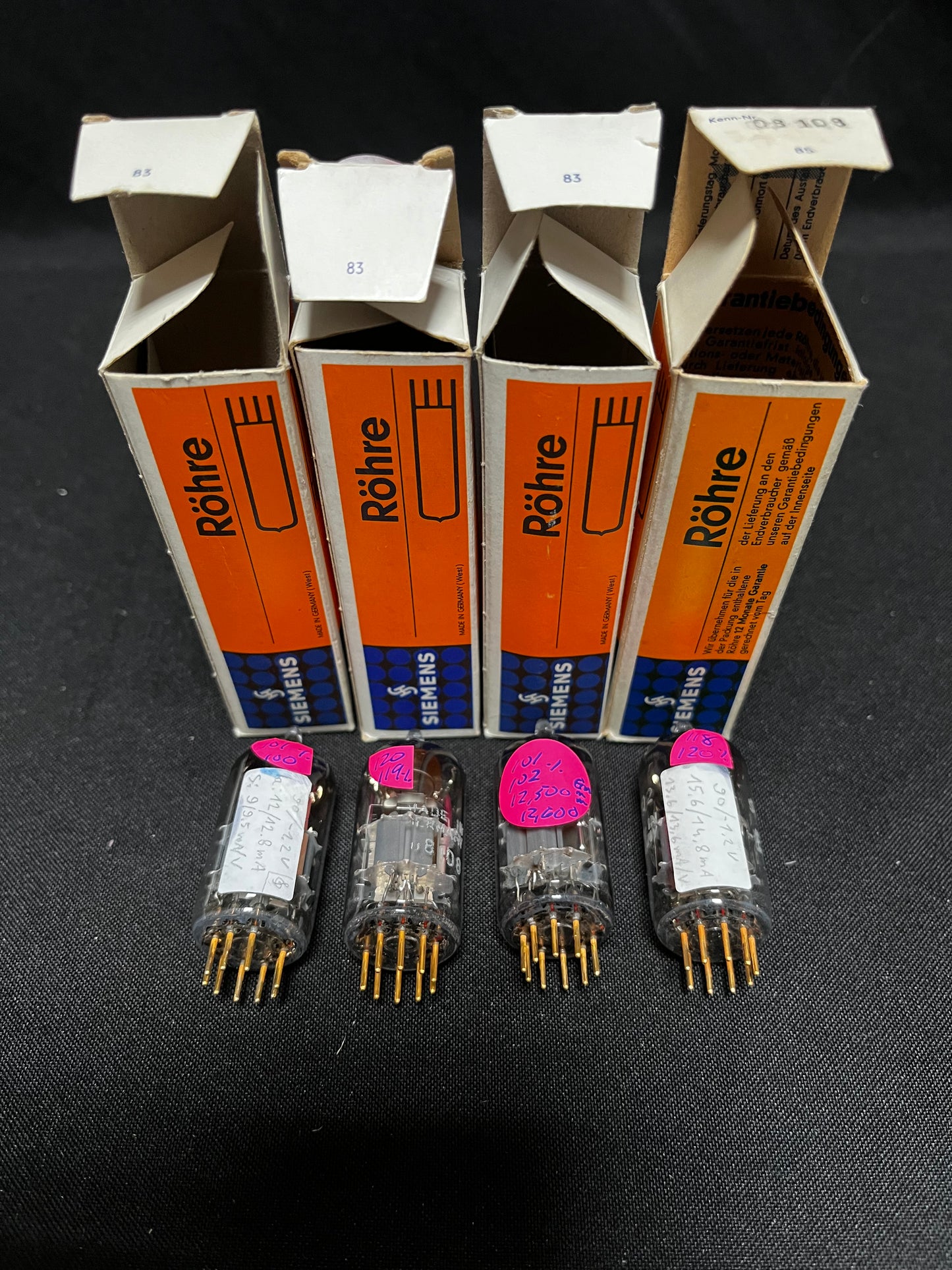 Siemens 1967 E88CC 6922 Holy Grail Quad